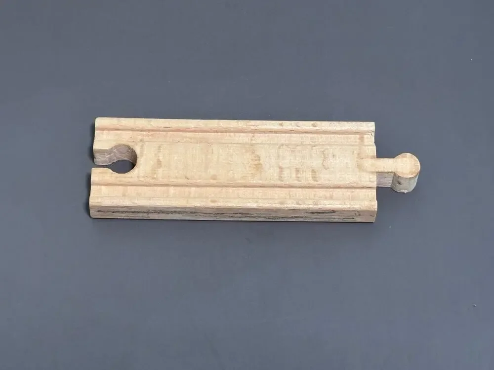 Thomas the Train Straight Track 4 1/2” Concave Wooden Railway Brio-Melissa Doug